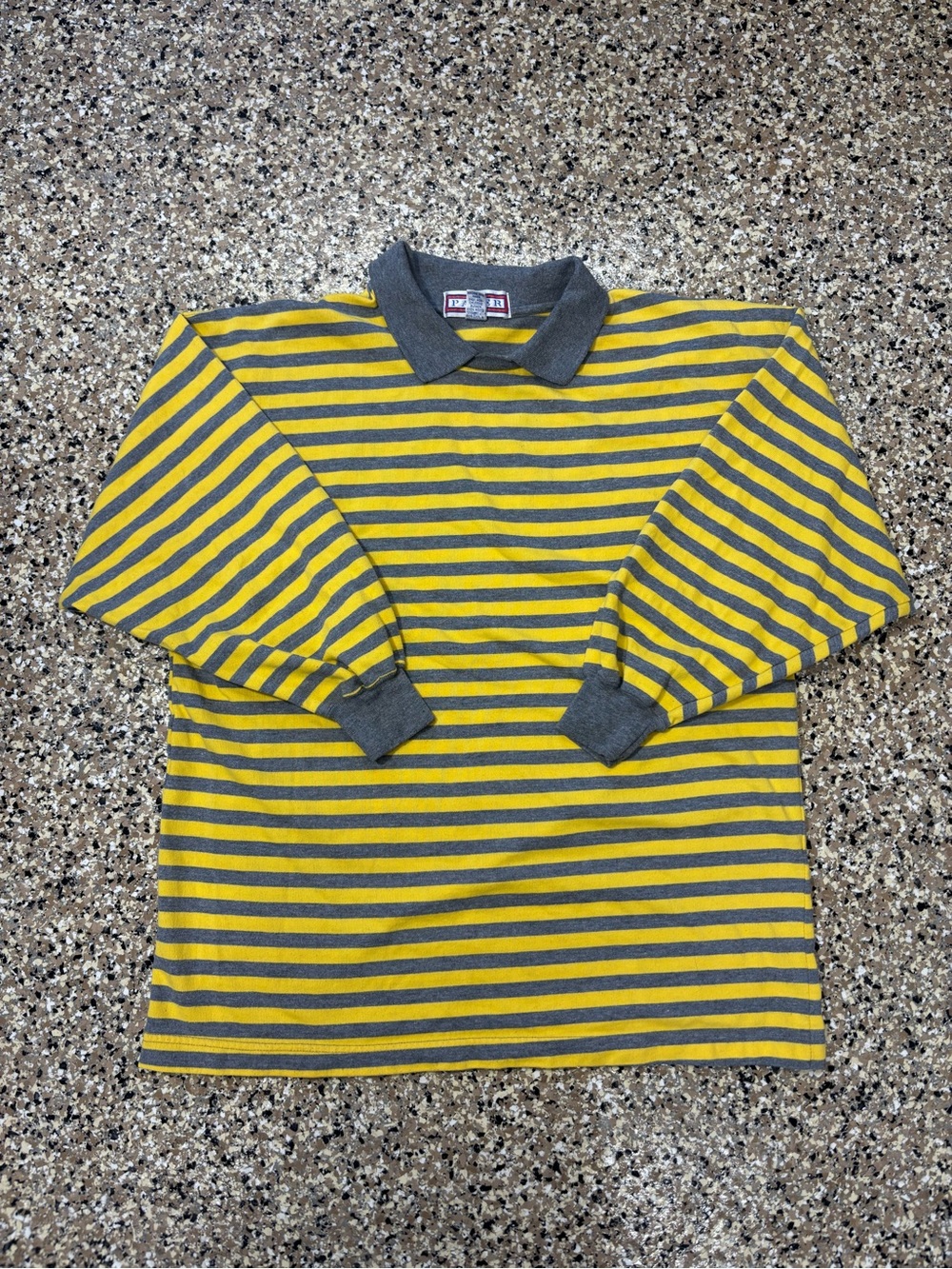 Striped Polo Long Sleeve